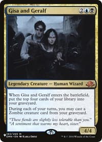 Gisa and Geralf - The List Reprints - Magic: The Gathering card