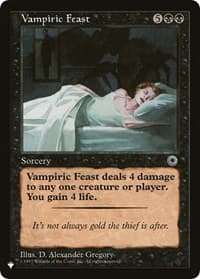 Vampiric Feast - The List Reprints - Magic: The Gathering card