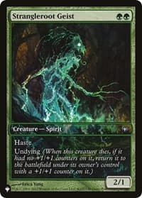 Strangleroot Geist (Game Day Promo) - The List Reprints - Magic: The Gathering card