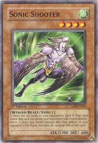 Sonic Shooter - Structure Deck: Lord of the Storm - YuGiOh card