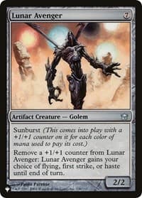Lunar Avenger - The List Reprints - Magic: The Gathering card