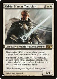 Odric, Master Tactician - The List Reprints - Magic: The Gathering card