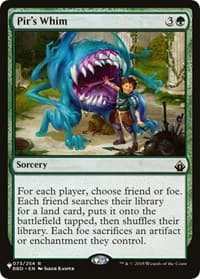 Pir's Whim - The List Reprints - Magic: The Gathering card
