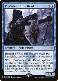 Profaner of the Dead - The List Reprints - Magic: The Gathering card