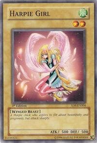 Harpie Girl - Structure Deck: Lord of the Storm - YuGiOh card