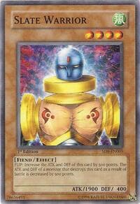 Slate Warrior - Structure Deck: Lord of the Storm - YuGiOh card