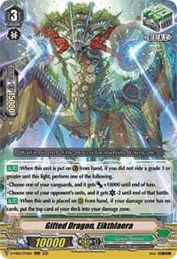 Gifted Dragon, Eikthlaera - D-VS02: V Clan Collection Vol.2 - Cardfight Vanguard card
