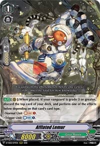 Afflated Lemur - D-VS02: V Clan Collection Vol.2 - Cardfight Vanguard card
