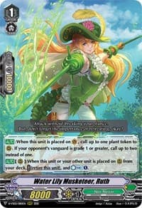 Water Lily Musketeer, Ruth - D-VS02: V Clan Collection Vol.2 - Cardfight Vanguard card