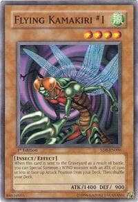 Flying Kamakiri #1 - Structure Deck: Lord of the Storm - YuGiOh card