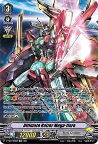 Ultimate Raizer Mega-flare (SP) - D-VS02: V Clan Collection Vol.2 - Cardfight Vanguard card