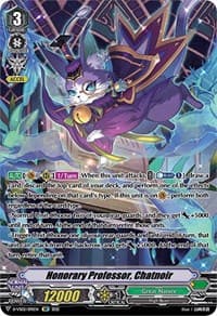 Honorary Professor, Chatnoir (SP) - D-VS02: V Clan Collection Vol.2 - Cardfight Vanguard card