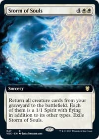 Storm of Souls (Extended Art) - Commander: Innistrad: Crimson Vow - Magic: The Gathering card