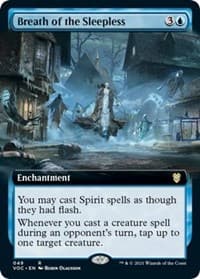 Breath of the Sleepless (Extended Art) - Commander: Innistrad: Crimson Vow - Magic: The Gathering card
