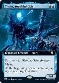 Timin, Youthful Geist (Extended Art) - Commander: Innistrad: Crimson Vow - Magic: The Gathering card