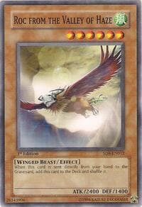 Roc from the Valley of Haze - Structure Deck: Lord of the Storm - YuGiOh card
