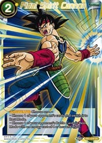 Final Spirit Cannon (Gold Stamped) - Mythic Booster - Dragon Ball Super: Masters card