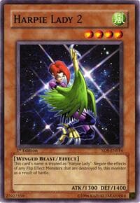 Harpie Lady 2 - Structure Deck: Lord of the Storm - YuGiOh card