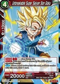 Unbreakable Super Saiyan Son Goku - Mythic Booster - Dragon Ball Super: Masters card