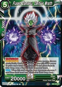 Fused Zamasu, Deity's Wrath - Mythic Booster - Dragon Ball Super: Masters card