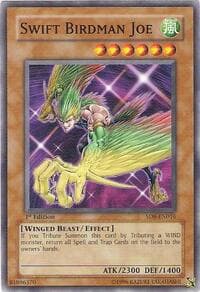 Swift Birdman Joe - Structure Deck: Lord of the Storm - YuGiOh card