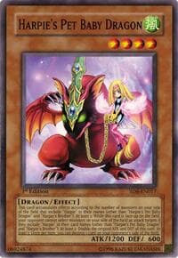 Harpie's Pet Baby Dragon - Structure Deck: Lord of the Storm - YuGiOh card