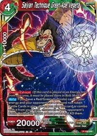 Saiyan Technique Great Ape Vegeta - Mythic Booster - Dragon Ball Super: Masters card