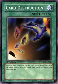 Card Destruction - Structure Deck: Lord of the Storm - YuGiOh card