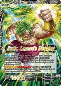 Broly // Broly, Legend's Dawning (Gold Stamped) - Mythic Booster - Dragon Ball Super: Masters card