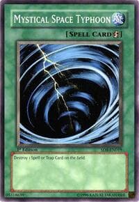 Mystical Space Typhoon - Structure Deck: Lord of the Storm - YuGiOh card