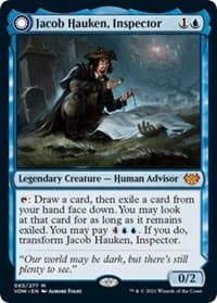 Jacob Hauken, Inspector - Innistrad: Crimson Vow - Magic: The Gathering card