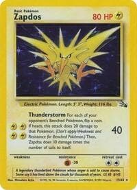 Zapdos - 15/62 (Cosmos Holo) - Miscellaneous Cards & Products - Pokemon card