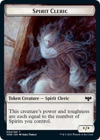 Spirit Cleric Token - Innistrad: Crimson Vow - Magic: The Gathering card