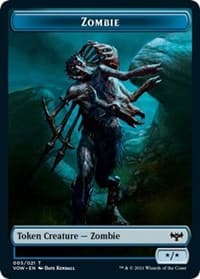 Zombie Token (005) - Innistrad: Crimson Vow - Magic: The Gathering card