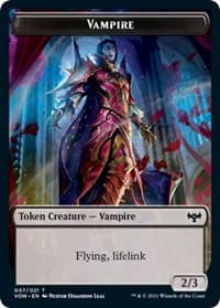 Vampire Token (007) - Innistrad: Crimson Vow - Magic: The Gathering card