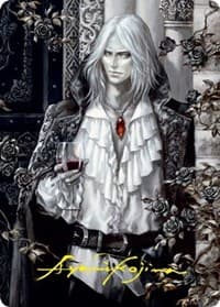 Sorin the Mirthless (2/81) Art Card (Gold-Stamped Signature) - Art Series: Innistrad: Crimson Vow - Magic: The Gathering card