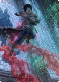 Kaya, Geist Hunter Art Card - Art Series: Innistrad: Crimson Vow - Magic: The Gathering card