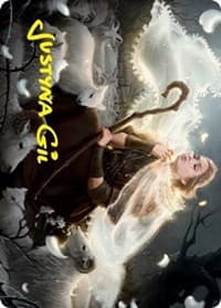 Ancestor's Embrace Art Card (Gold-Stamped Signature) - Art Series: Innistrad: Crimson Vow - Magic: The Gathering card