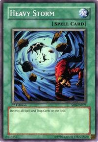 Heavy Storm - Structure Deck: Lord of the Storm - YuGiOh card
