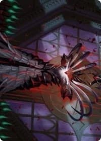Bride's Gown Art Card - Art Series: Innistrad: Crimson Vow - Magic: The Gathering card