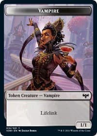 Vampire Token - Innistrad: Crimson Vow - Magic: The Gathering card