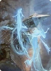 Hallowed Haunting Art Card - Art Series: Innistrad: Crimson Vow - Magic: The Gathering card