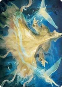 Heron-Blessed Geist Art Card - Art Series: Innistrad: Crimson Vow - Magic: The Gathering card