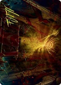 Katilda, Dawnhart Martyr Art Card (Gold-Stamped Signature) - Art Series: Innistrad: Crimson Vow - Magic: The Gathering card