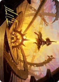 Katilda's Rising Dawn Art Card (Gold-Stamped Signature) - Art Series: Innistrad: Crimson Vow - Magic: The Gathering card