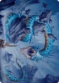 Biolume Serpent Art Card - Art Series: Innistrad: Crimson Vow - Magic: The Gathering card