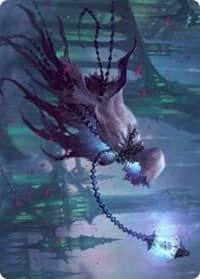 Wanderlight Spirit Art Card - Art Series: Innistrad: Crimson Vow - Magic: The Gathering card