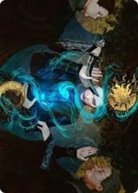 Witness the Future Art Card - Art Series: Innistrad: Crimson Vow - Magic: The Gathering card
