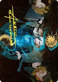 Witness the Future Art Card (Gold-Stamped Signature) - Art Series: Innistrad: Crimson Vow - Magic: The Gathering card