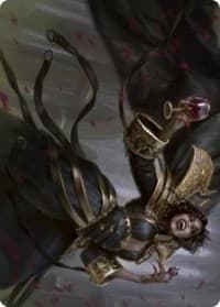 Bloodcrazed Socialite Art Card - Art Series: Innistrad: Crimson Vow - Magic: The Gathering card